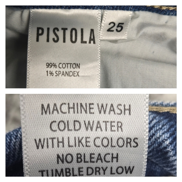 Pistola Sz 25 Lennon High Waist‎ Crop Bootcut Jeans In Bristol - Picture 12 of 16